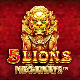 5 Lions Megaways game by Pragmatic Play – logo hosted on Spinogrino Casino