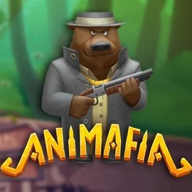 Official Slots logo: Animafia by Peter & Sons at Spinogrino Casino