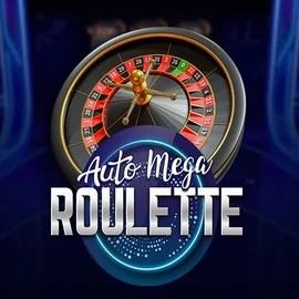 Auto Mega Roulette slot visual from Pragmatic Play available on spinogrinoo.eu.com