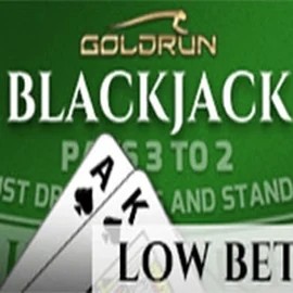 Blackjack Low Bets slot logo by Holland Power Gaming at Spinogrino Casino