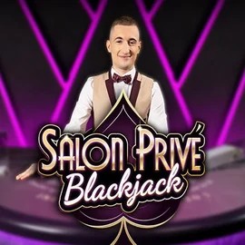 Blackjack Salon Privé by Ezugi, showcased at spinogrinoo.eu.com – game logo