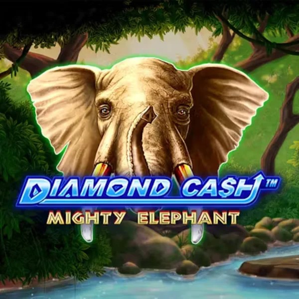 Diamond Cash Mighty Elephant logo – Slots by Greentube at Spinogrino Casino