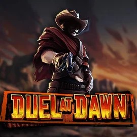 Enjoy Duel At Dawn by Hacksaw Gaming – logo hosted on spinogrinoo.eu.com