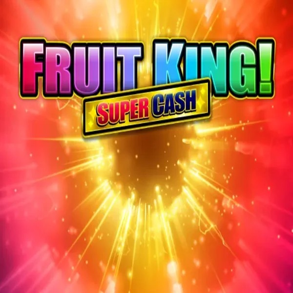 Official Slots logo: Fruit King Super Cash by Greentube at Spinogrino Casino