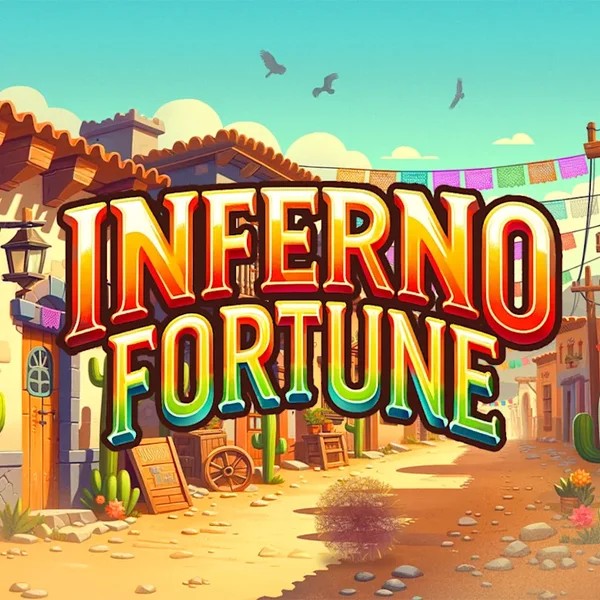 Inferno Fortune logo by Atomic Slot Lab at Spinogrino Casino