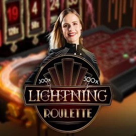 Lightning Roulette by Evolution, showcased at spinogrinoo.eu.com – game logo
