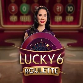 Lucky 6 Roulette casino game by Pragmatic Play – featured logo at Spinogrino Casino