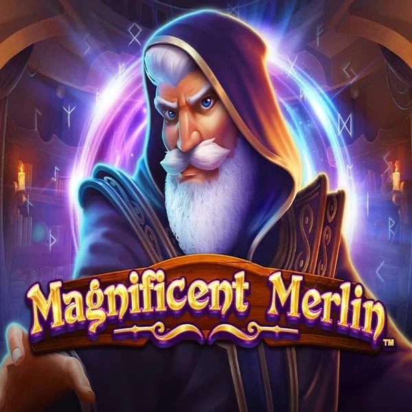 Magnificent Merlin online game logo by Greentube on spinogrinoo.eu.com
