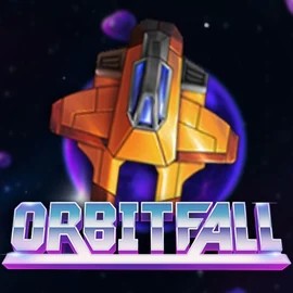 Orbitfall online game logo by ELK Studios on spinogrinoo.eu.com