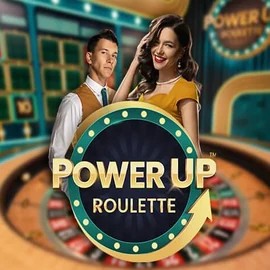 PowerUP Roulette game by Pragmatic Play – logo hosted on Spinogrino Casino