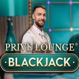 Live Casino logo of Privé Lounge Blackjack from Pragmatic Play at Spinogrino Casino