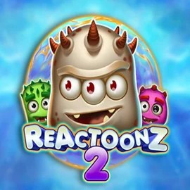 Reactoonz 2 game by Play'n GO – logo hosted on Spinogrino Casino