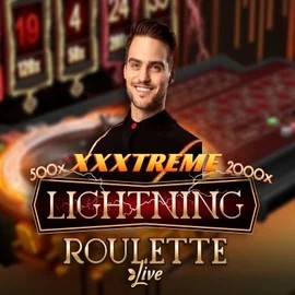 XXXtreme Lightning Roulette game by Evolution – logo hosted on Spinogrino Casino